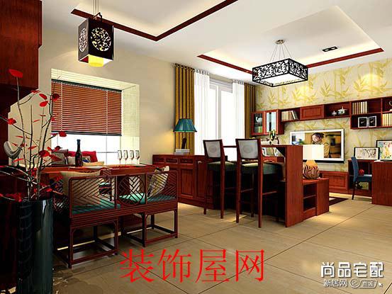 客厅吧台装修效果图